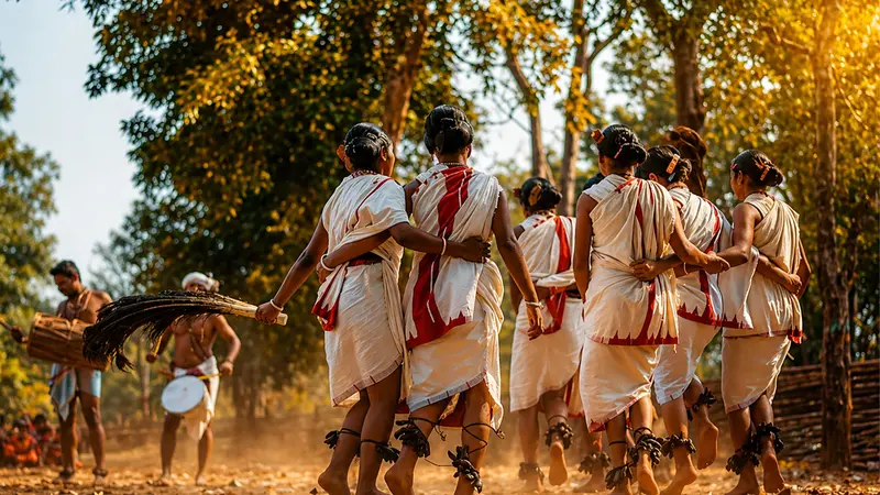 Odisha Tribal Folk Dance Cultural Performance