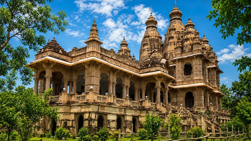 Ornamental Temple Mansion Architecture