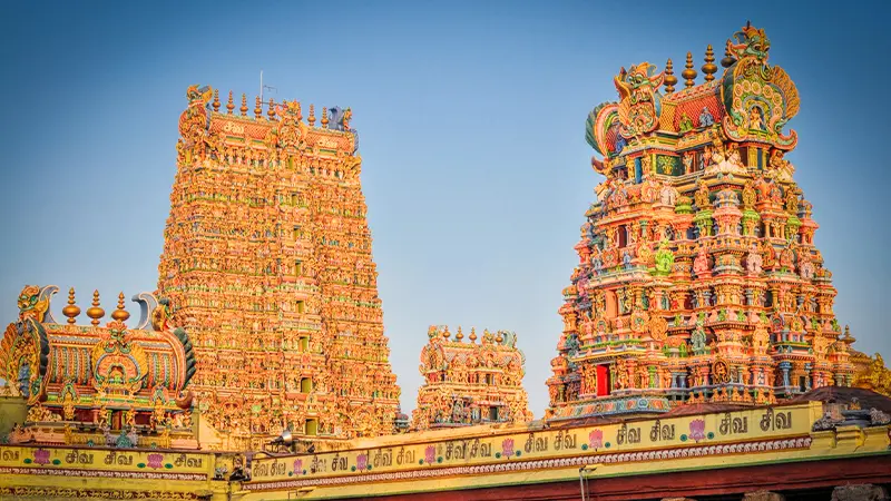 Ornate Gopuram Skyline