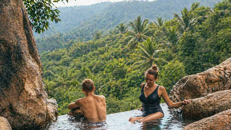 Overlap Stone Natural Pool Koh Samui