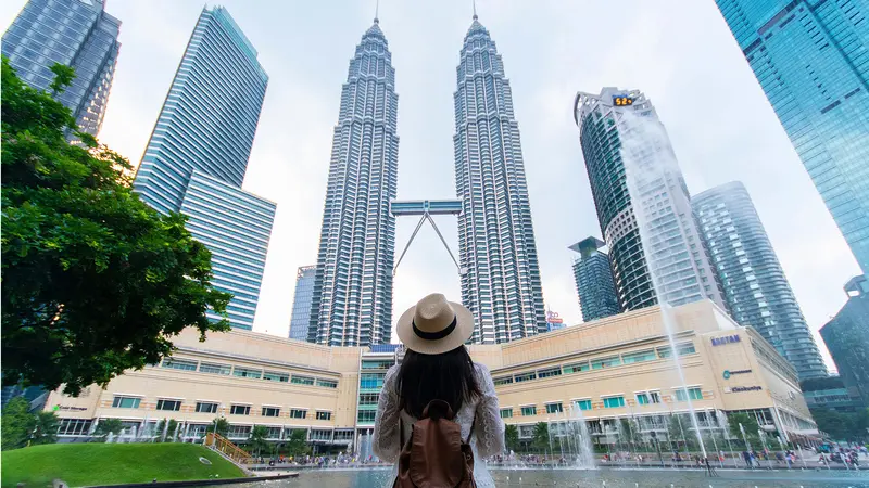 Petronas Towers Romantic Evening
