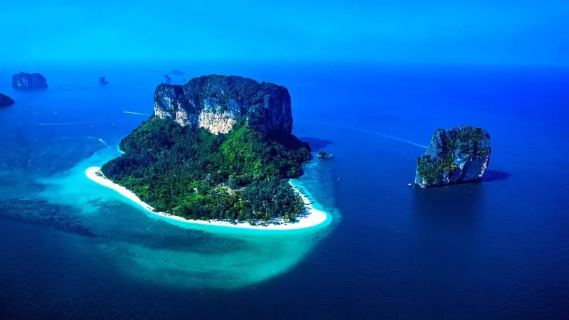 Phi Phi Archipelago Aerial View