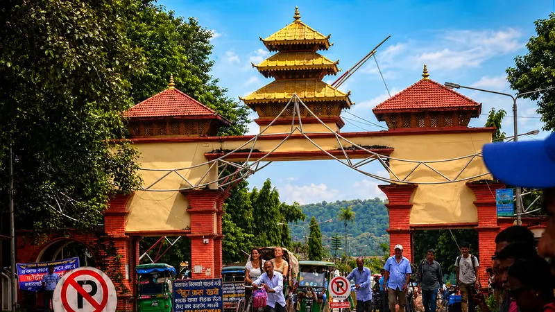 Pokhara Old City Gateway Entrance