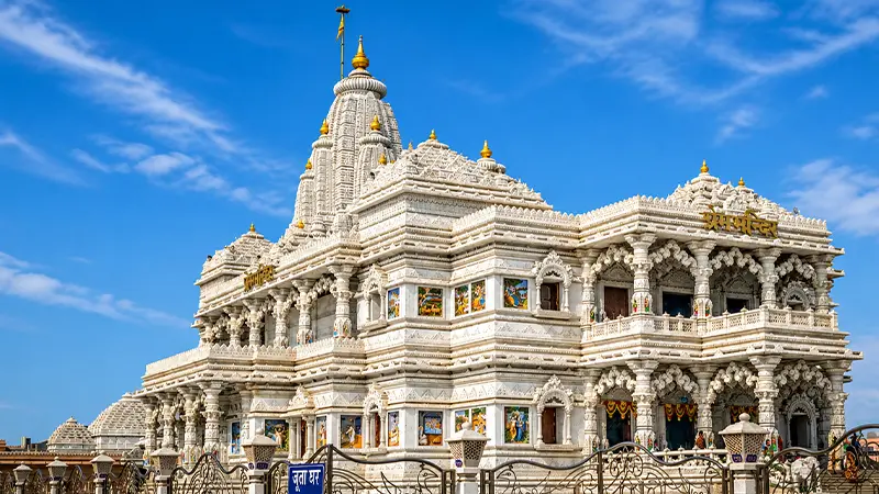Prem Mandir White Marble Temple Vrindavan