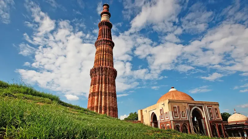Qutub Minar heritage monument in Delhi