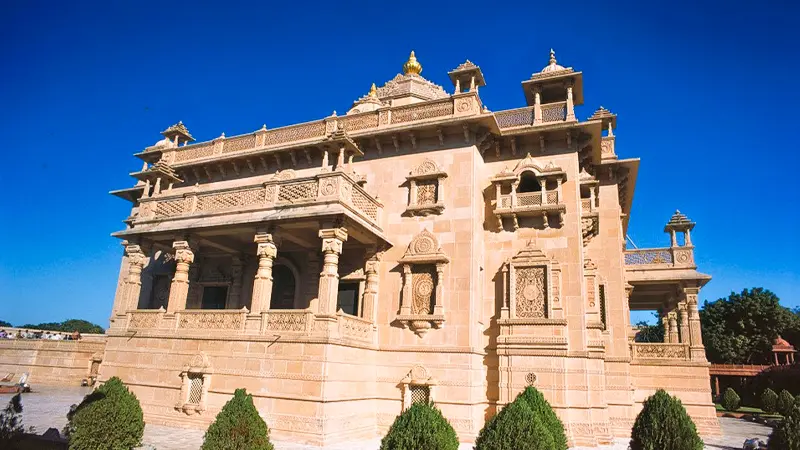 Historic Rukmini Devi Temple dedicated to Goddess Rukmini in Dwarka