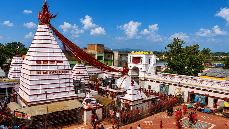 Sacred Festival Temple Courtyard