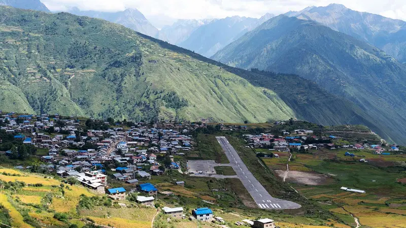 Simikot Airport Humla Nepal