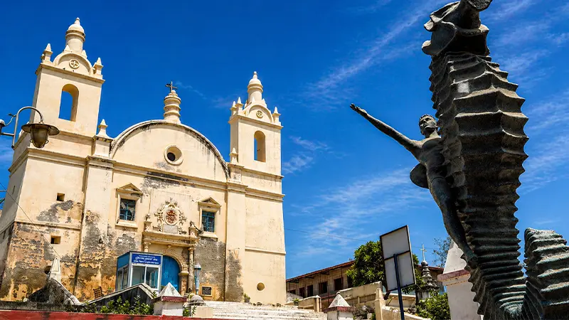 St Pauls Church Diu Facade