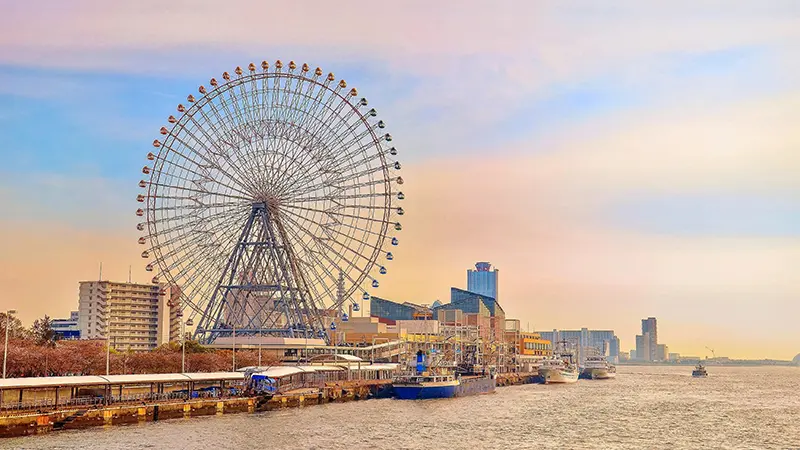Tempozan Ferris Wheel Osaka