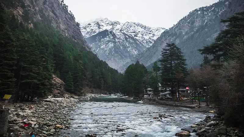 Tirthan Valley River Scenery