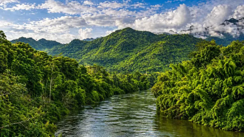 Tlawng River Valley Mizoram