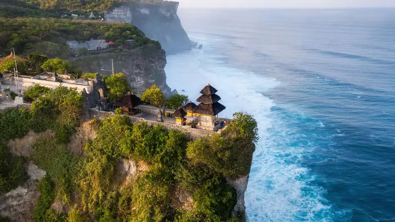 Uluwatu Cliff Ocean Temple