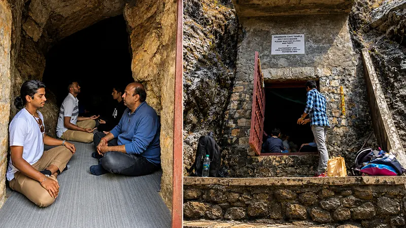Underground Contemplation Chamber Yoga Practice