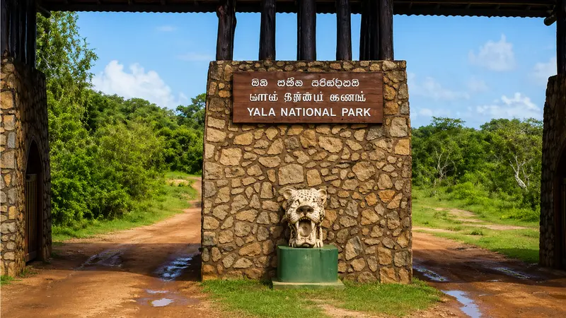 Yala National Park Wildlife Entrance