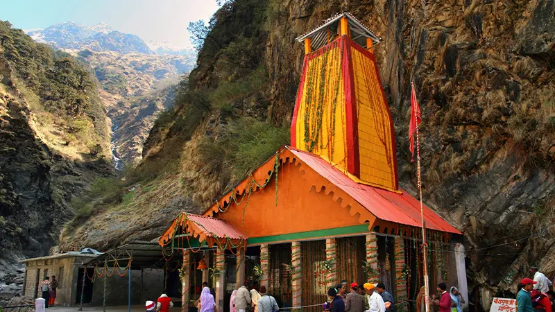 Divya Shila temple near Yamunotri pilgrimage site