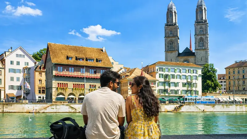Zurich Old Town Couple