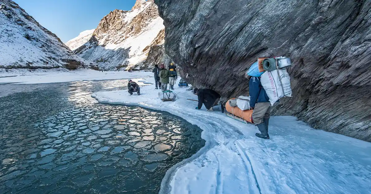 Chadar Trek, Ladakh