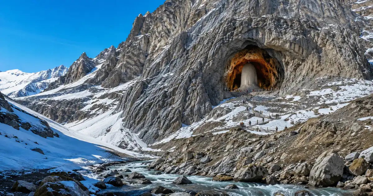 Amarnath Shaktipeeth in Jammu and Kashmir