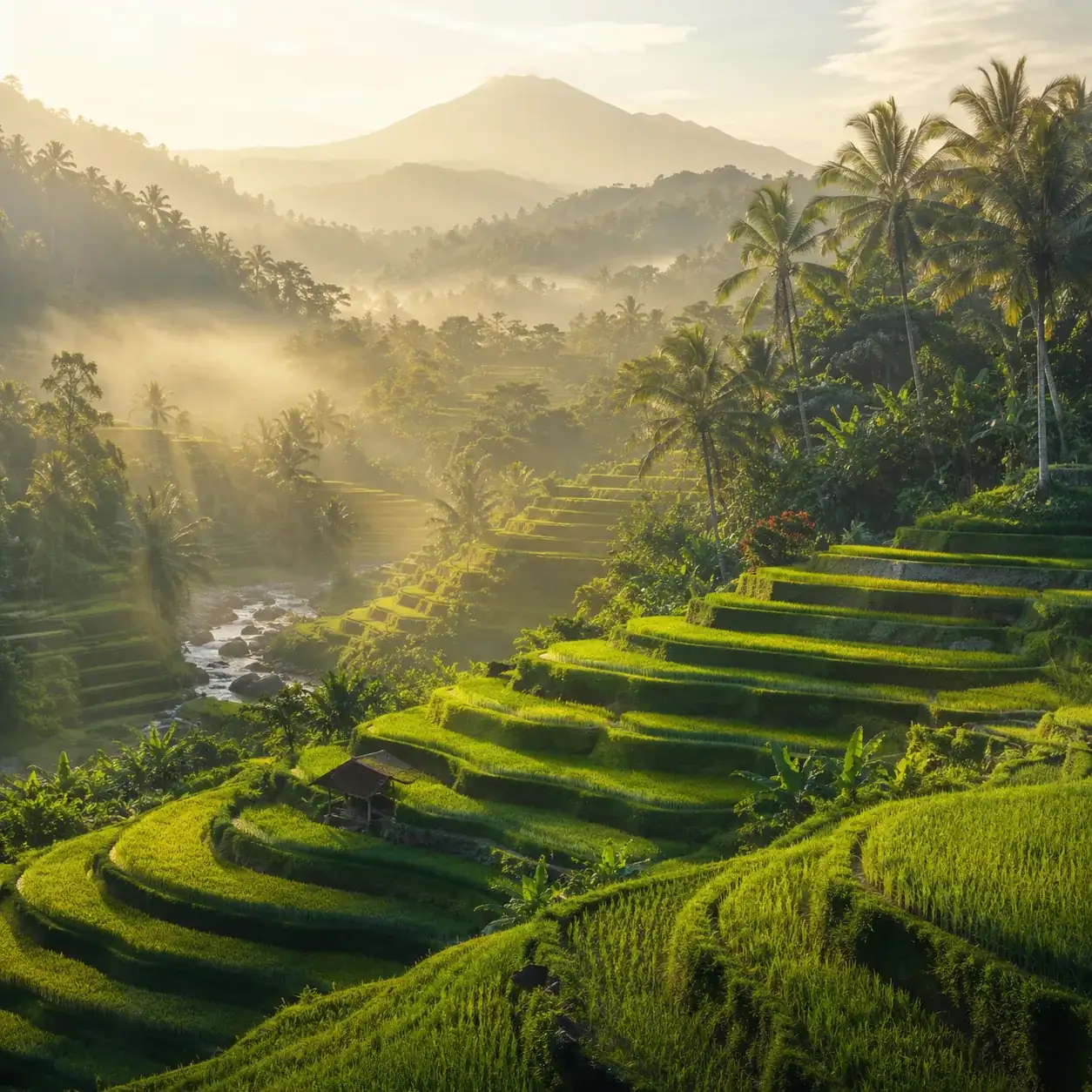 Bali rice terraces
