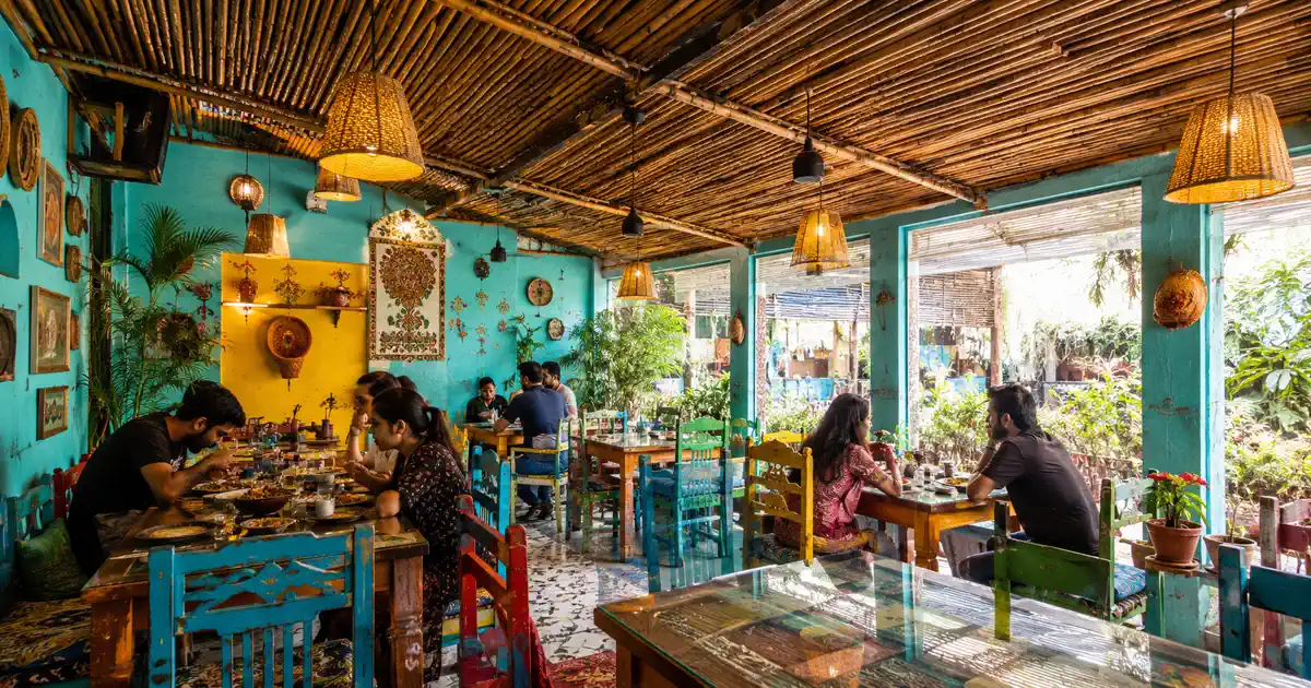The Potbelly Rooftop Café, Shahpur Jat