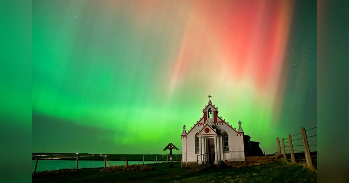 Orkney Scotland Northern Lights