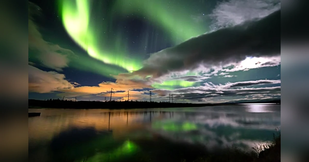 The Kola Peninsula Russia Northern Lights