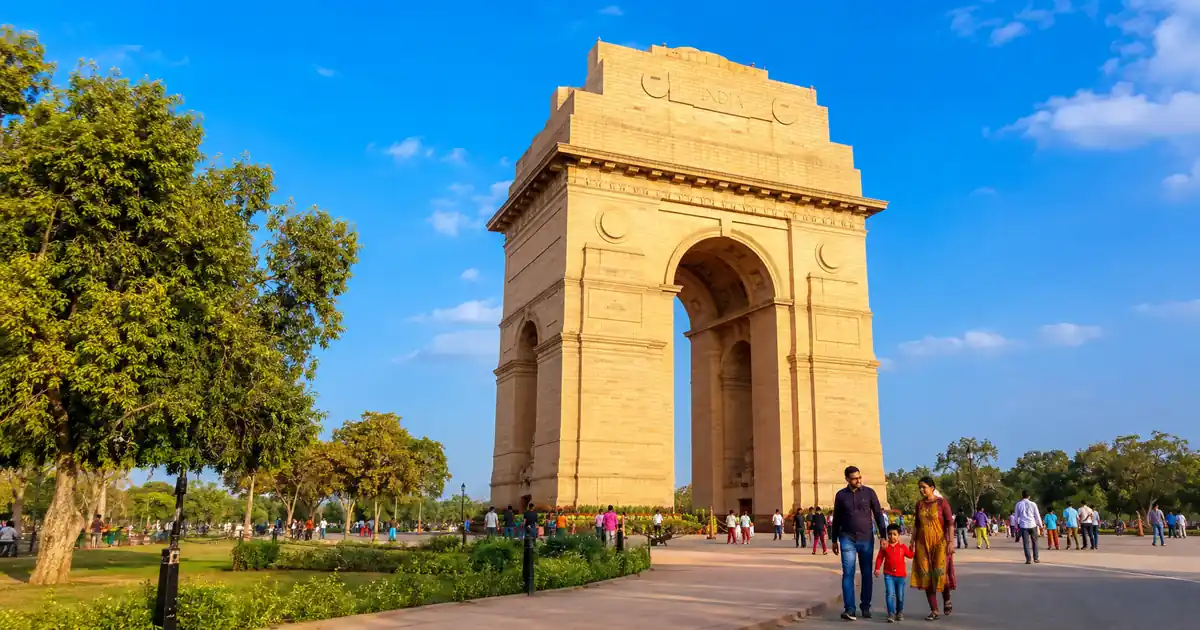 India Gate - Best Places to Visit in Golden Triangle India