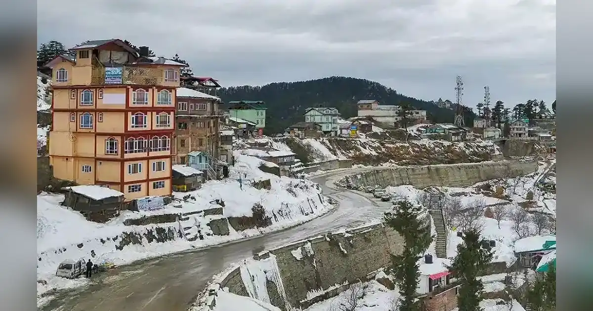 Dalhousie during winter in Himachal Pradesh