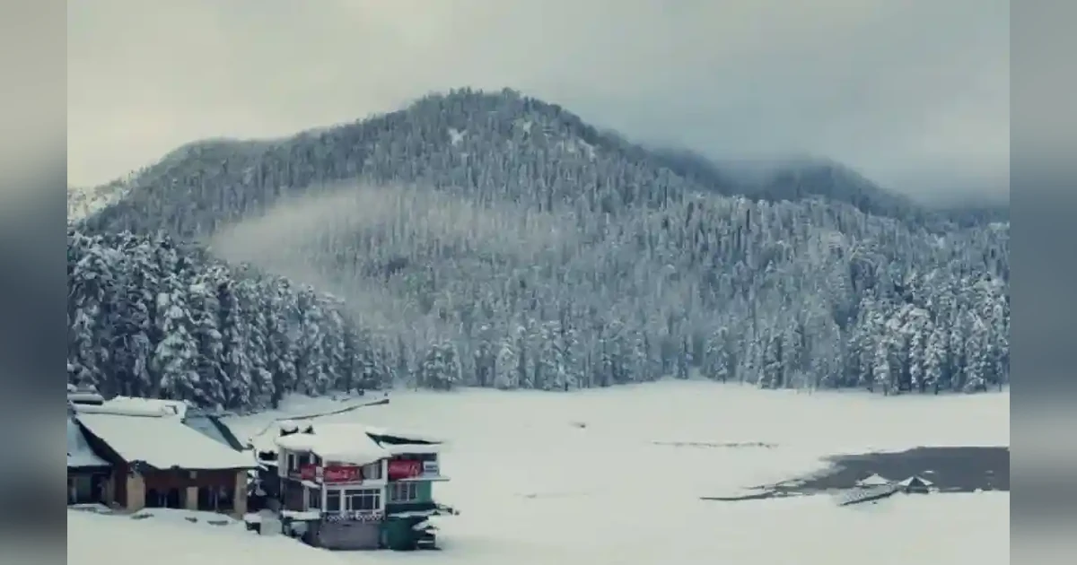 Khajjiar after Snowfall in Himachal Pardesh