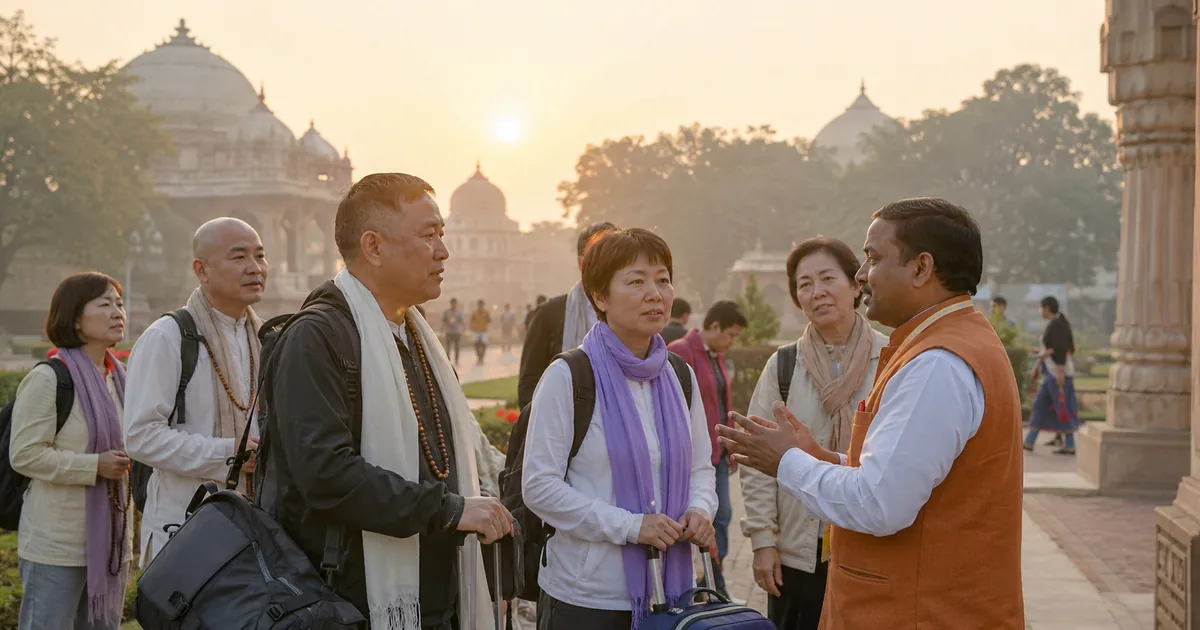 Discovering the Best Tour Itinerary for the Indian Buddhist Circuit - Day 1: Arrival in Delhi – Gateway to Enlightenment