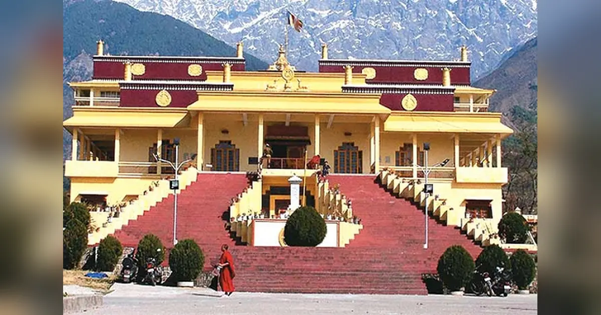 Gyatso monastery in Dharamsala