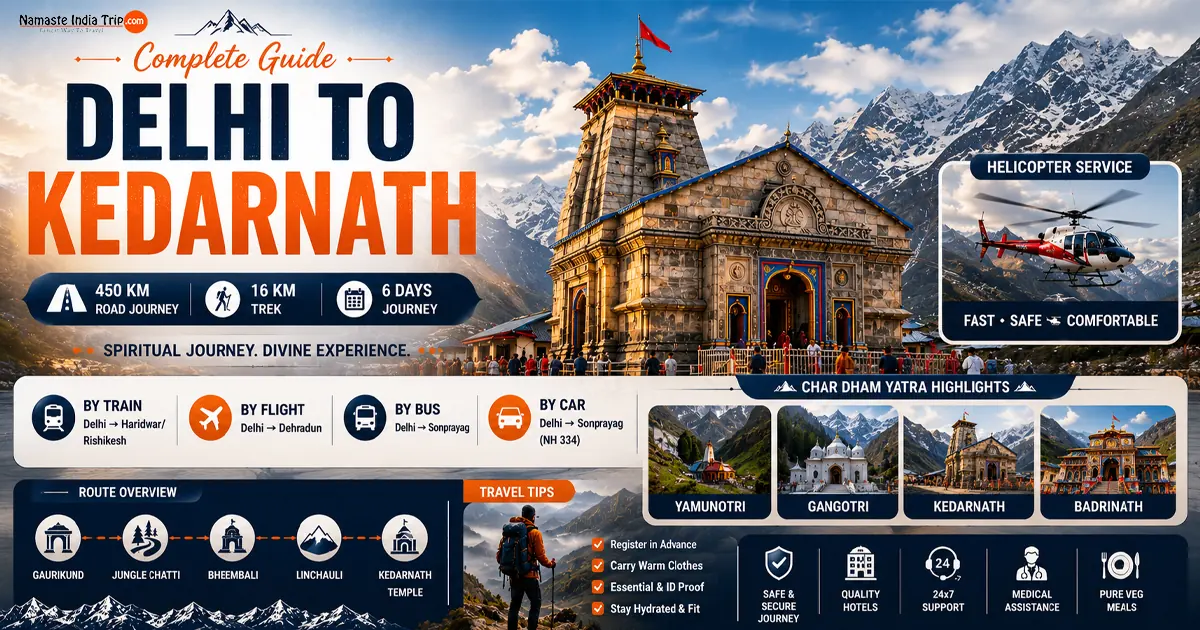 Delhi to Kedarnath