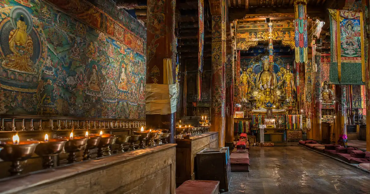 Hemis Monastery – The Most Ancient Monastery in Ladakh, - Monastery Interiors and Sacred Art