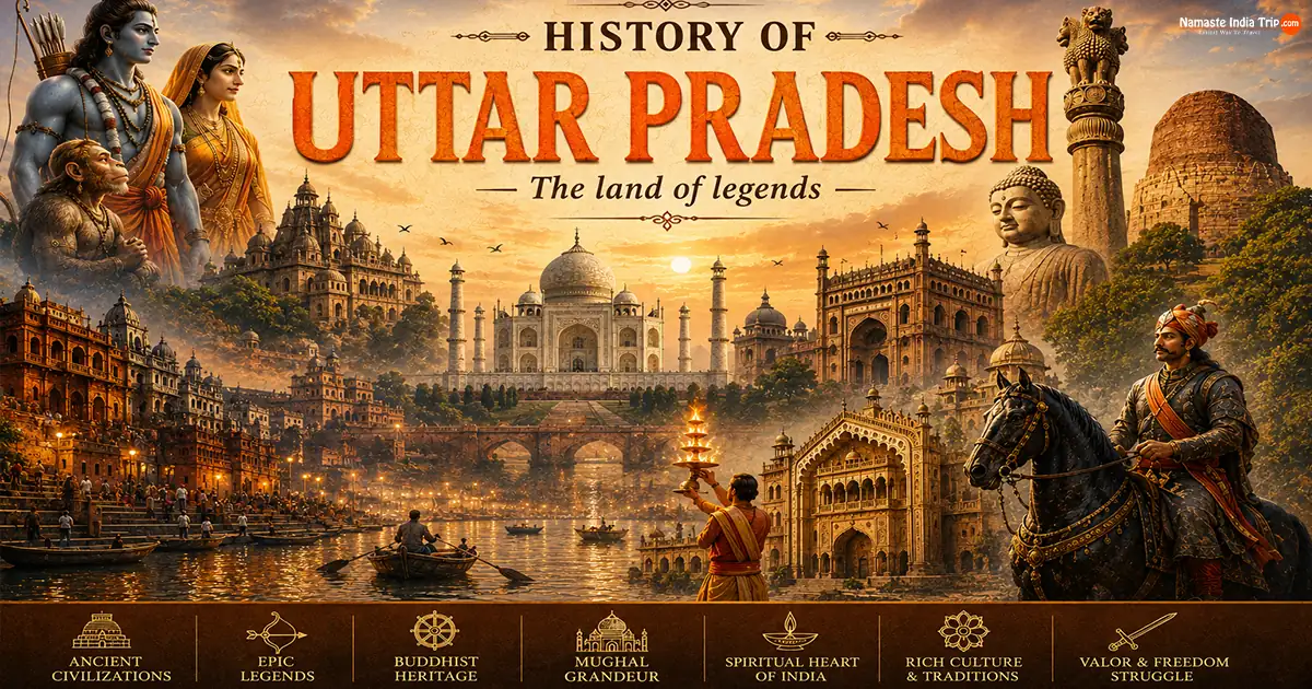History of Uttar Pradesh – The land of legends