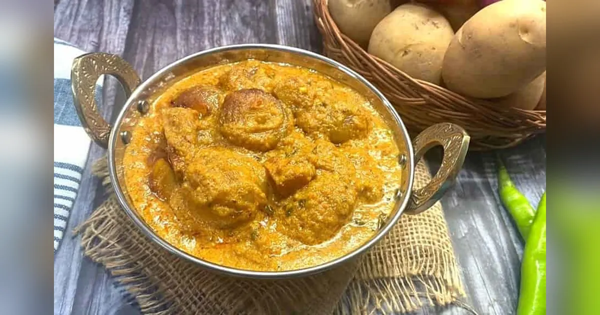 Jaipuri Aloo Pyaaz ki Sabzi