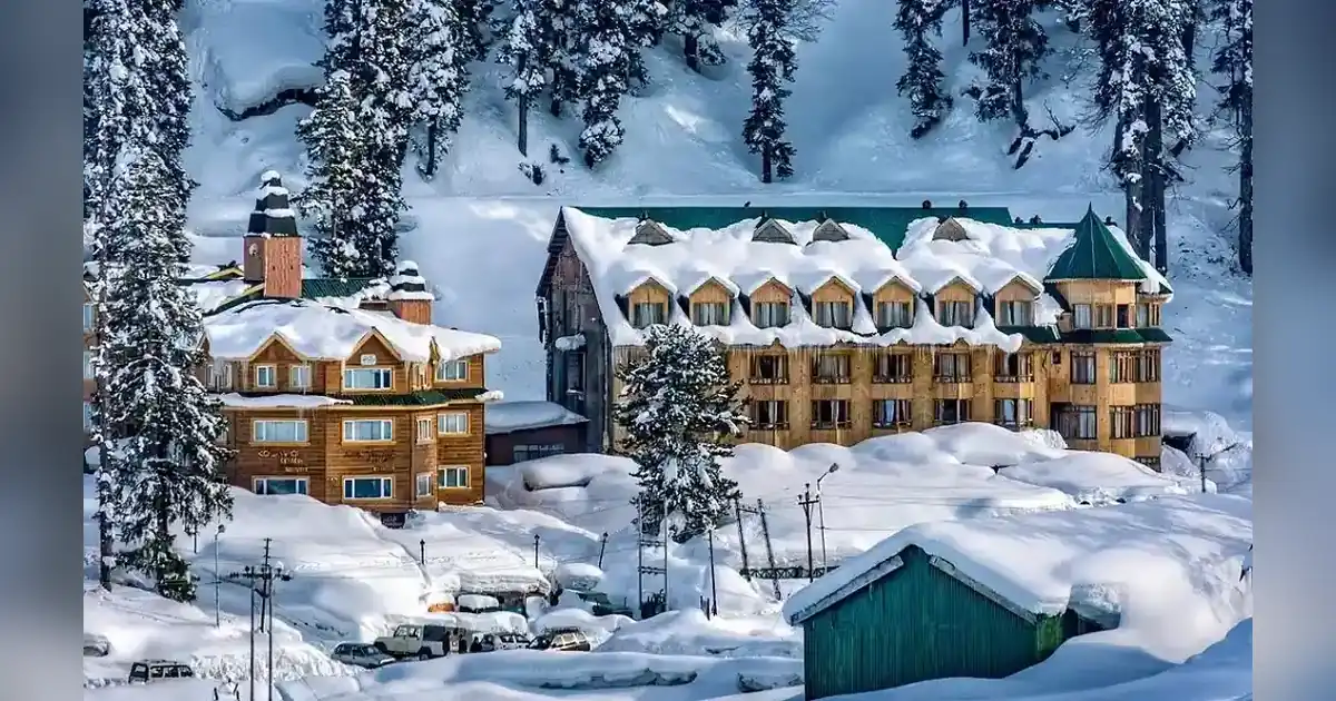 Gulmarg during Winter in Jammu Kashmir