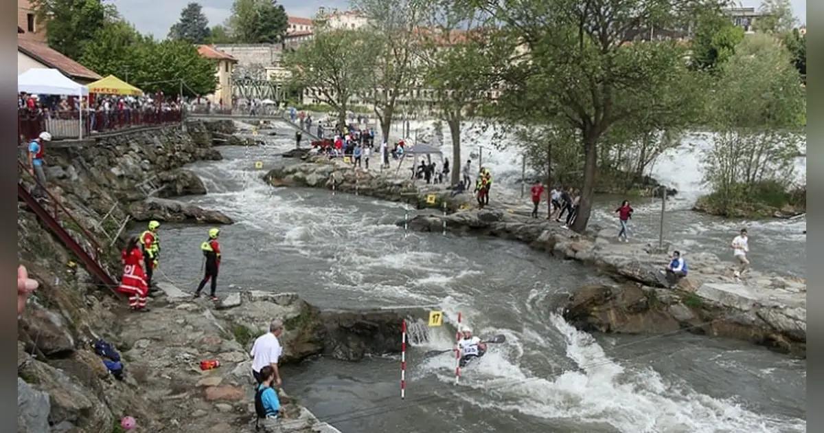 Dora Baltea River, Piedmont, Italy