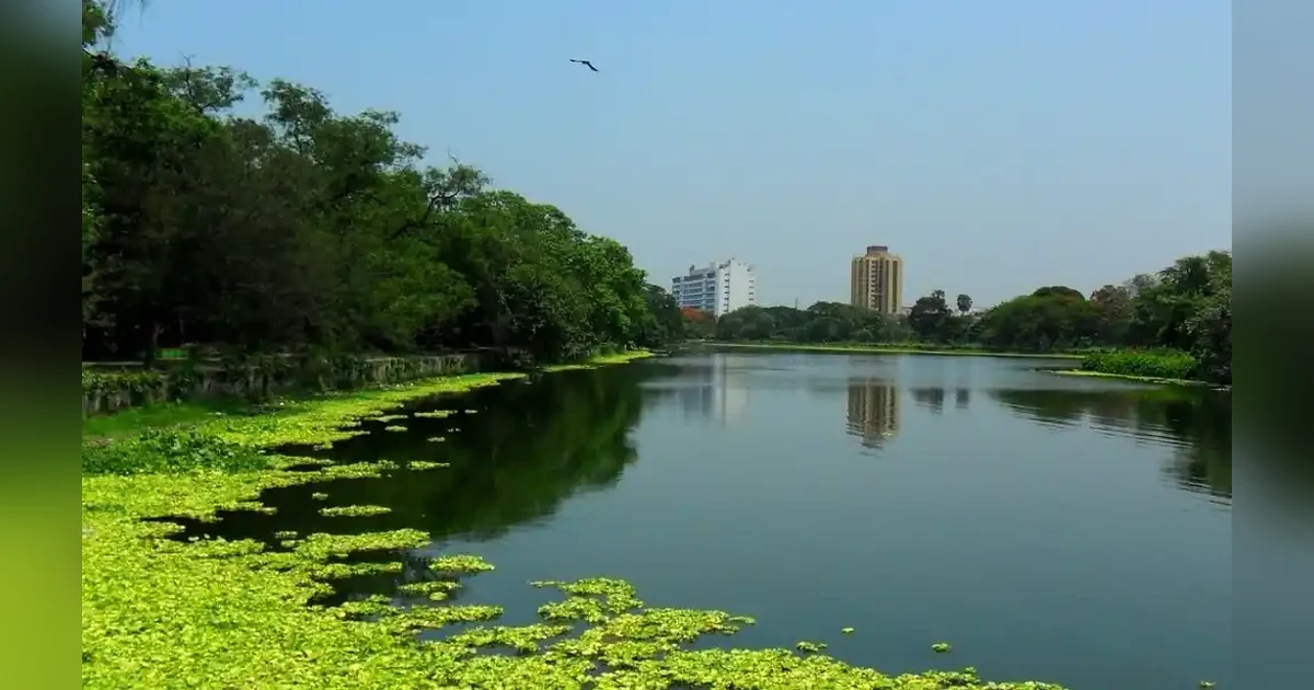 Rabindra Sarobar in kolkata