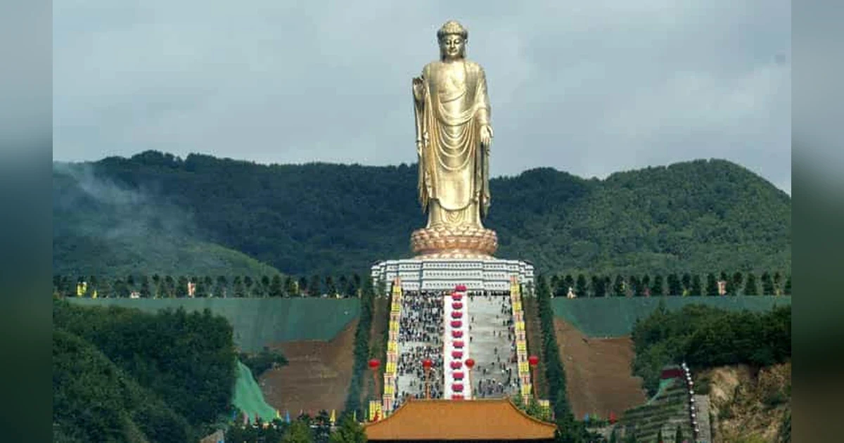 Spring Temple Buddha