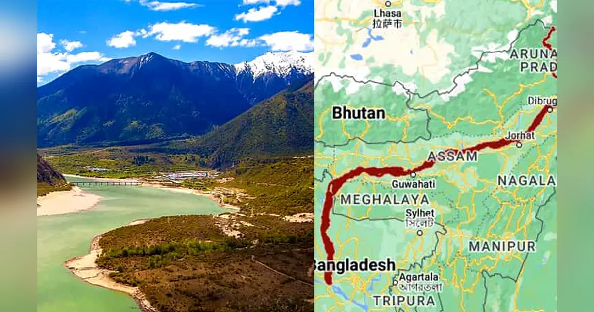 Brahmaputra River - Longest Rivers in India