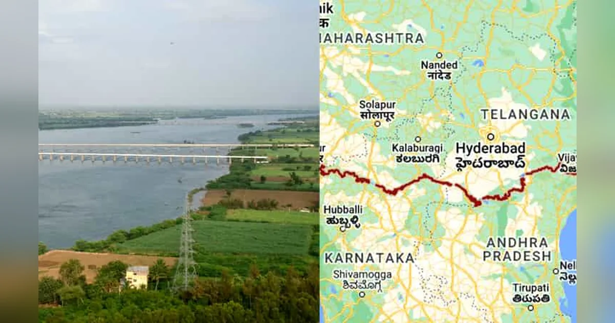 Krishna River - Longest Rivers in India
