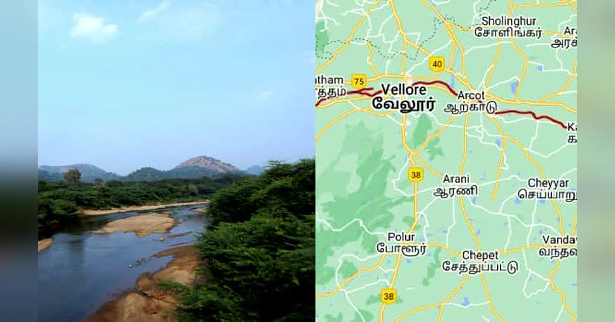 Palar River - Longest Rivers in India