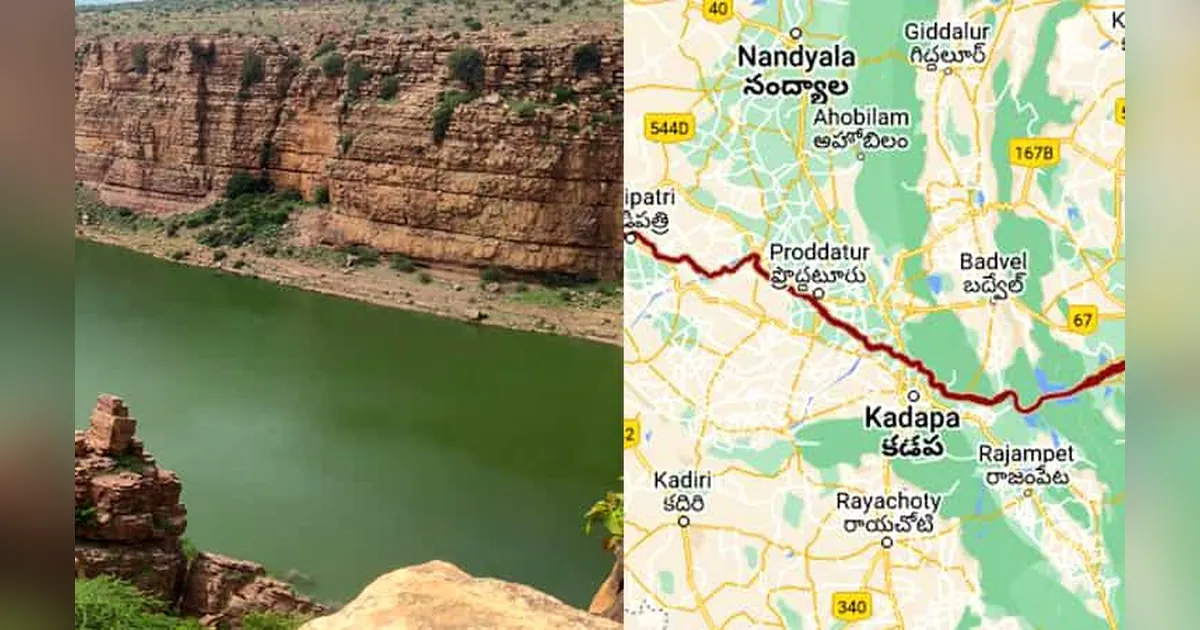 Penna River - Longest Rivers in India