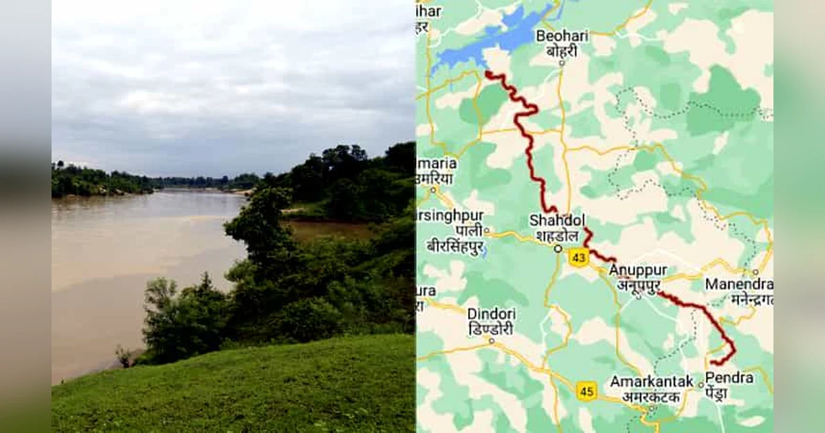 Sone River - Longest Rivers in India