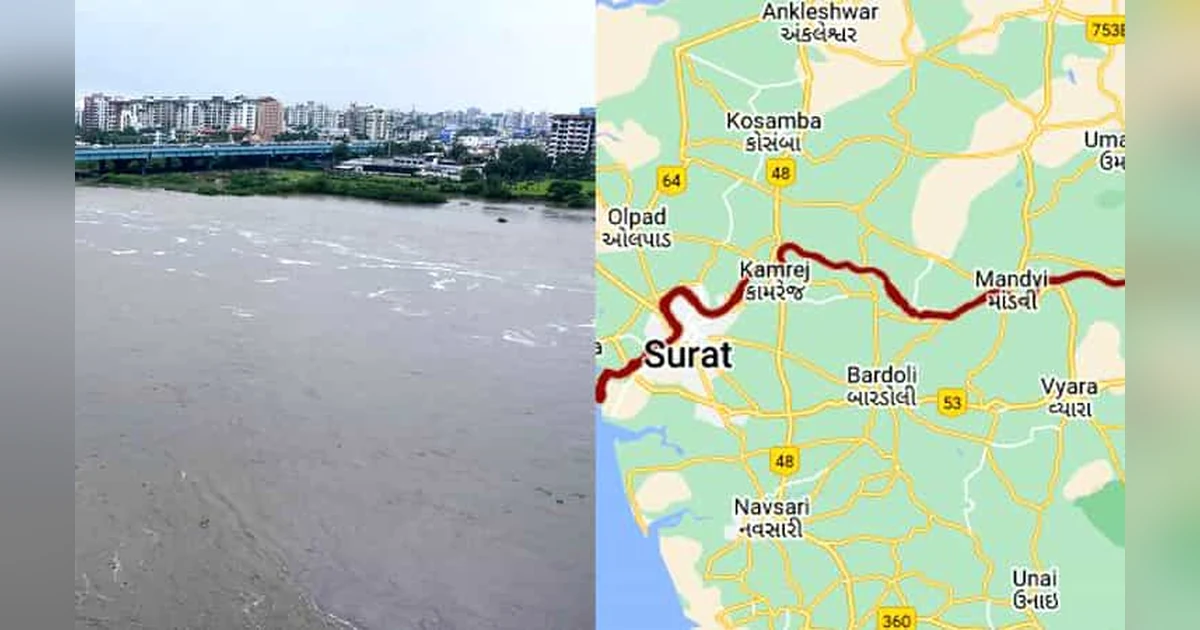 Tapi River - Longest Rivers in India