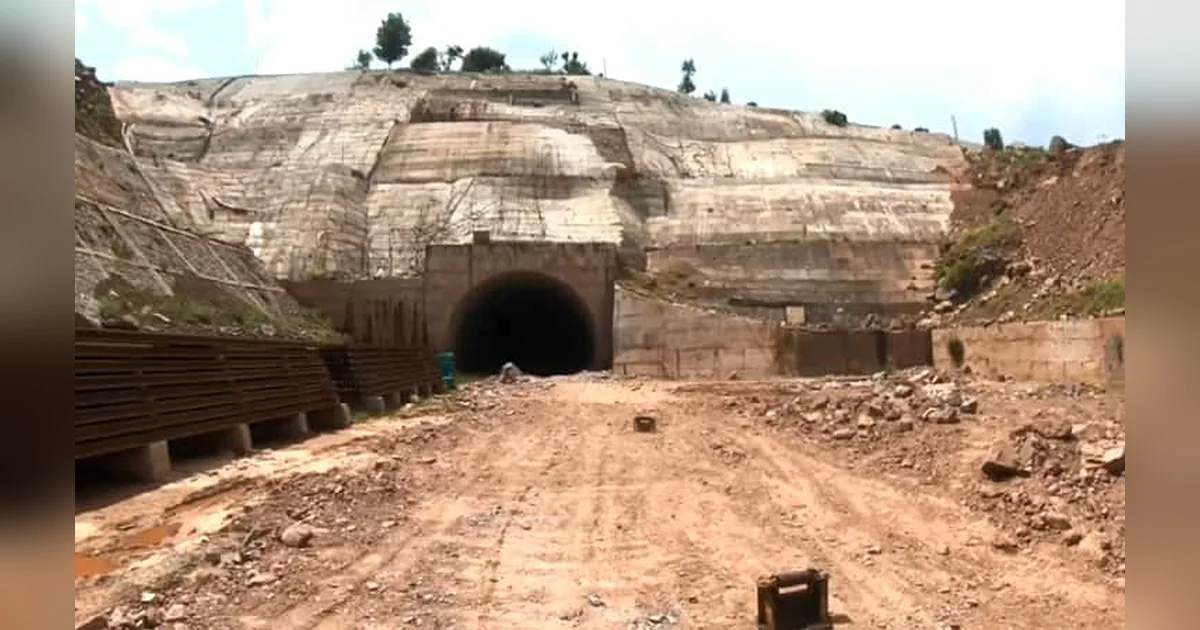 Sangaldan Railway Tunnel