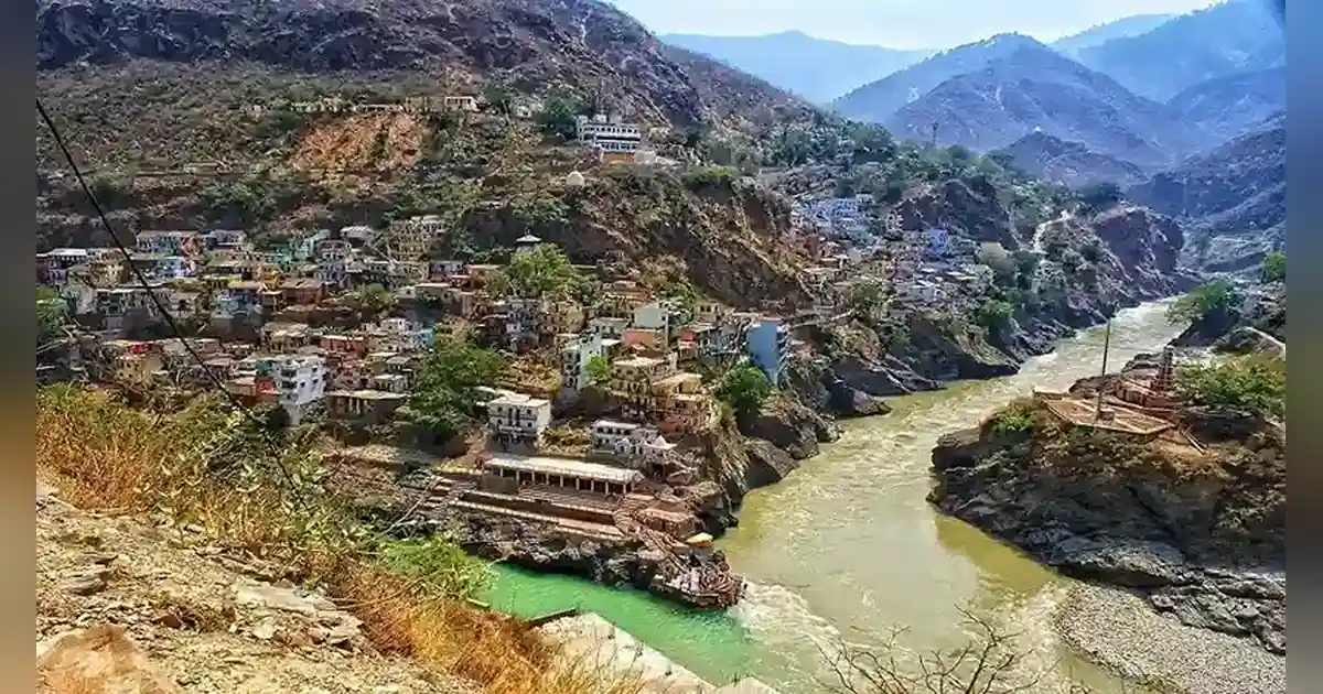 River Confluence Point