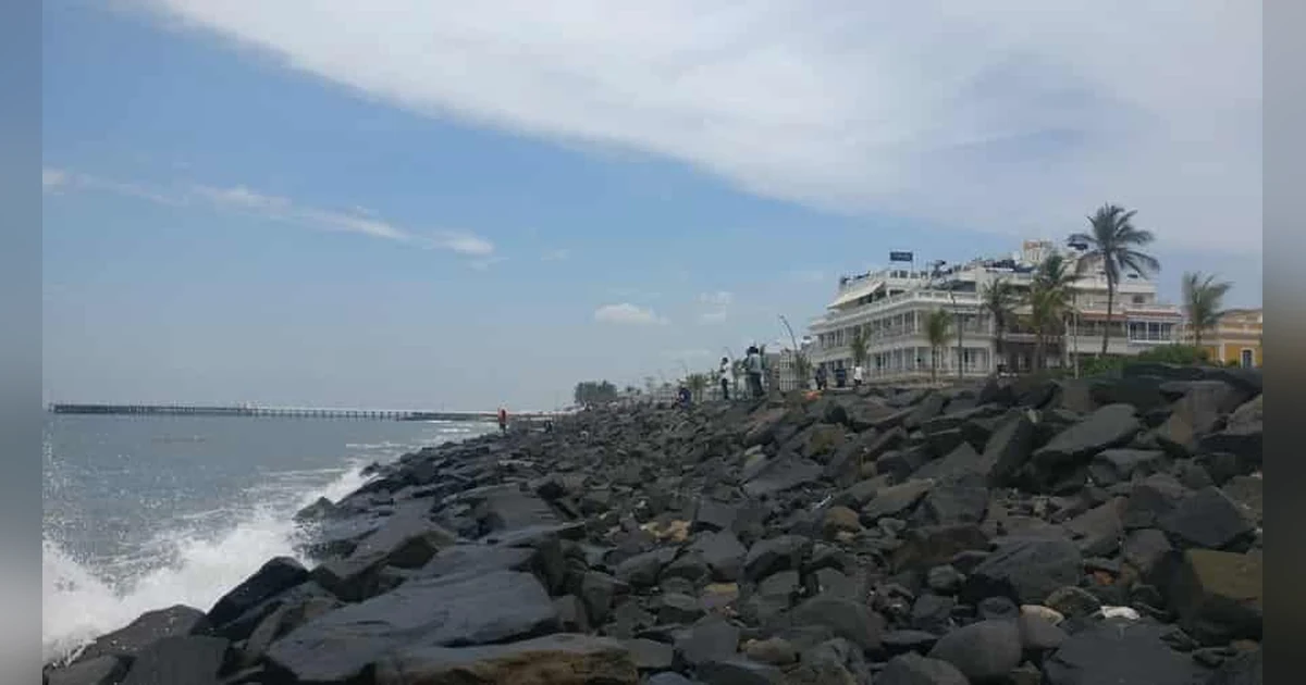 Rock Beach, Pondicherry