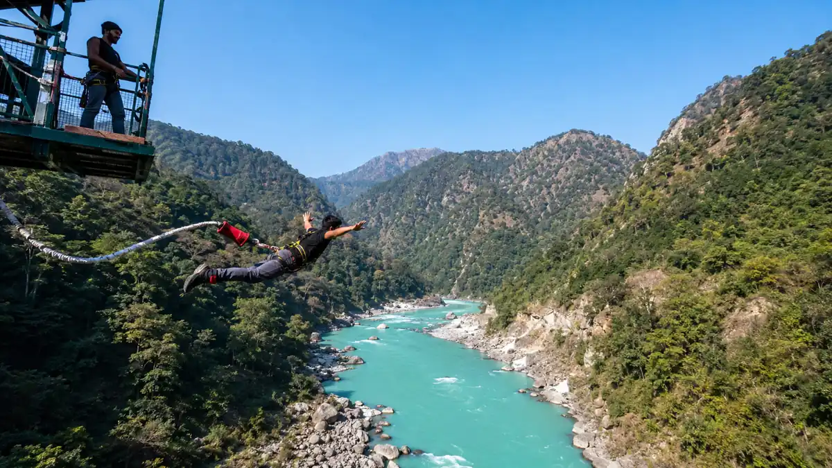 Rishikesh for Bungee Jumping